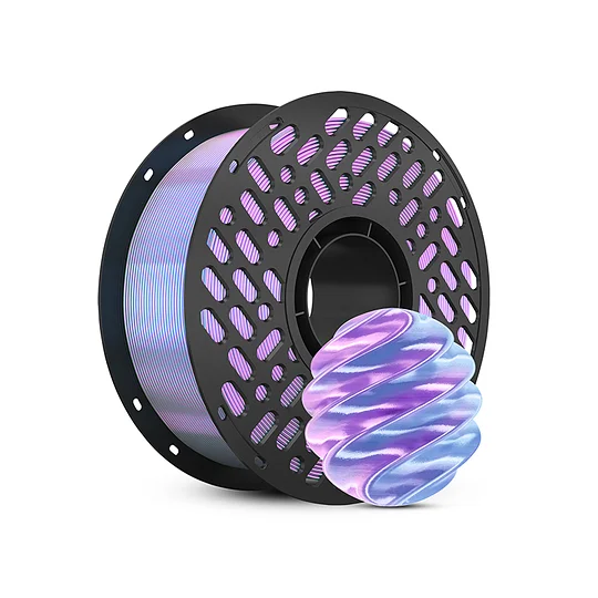 Enhancing Decorative 3D Prints with Multicolor Silk PLA for Thin-Walled Models