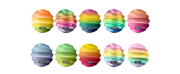The Aesthetic Difference: When to Choose Matte Rainbow PLA Over Glossy Silk Rainbow PLA for Models