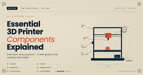 Essential 3D Printer Components Explained: A Beginner's Guide
