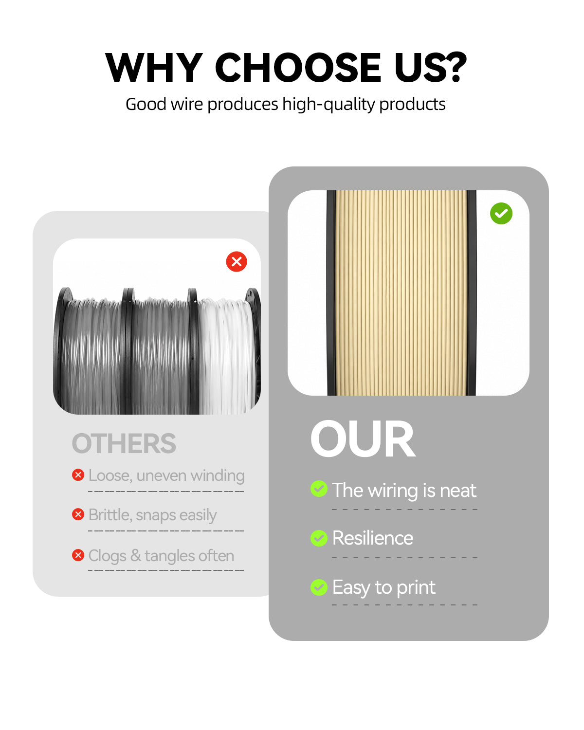 PLA Plus Filament (PLA+ Bio). 1.75mm. 1kg Spool