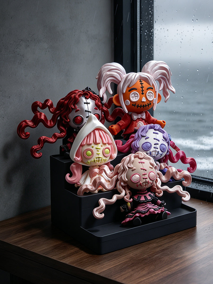 A CAI LAB collection of 3D printed toys and gifts in varied colours