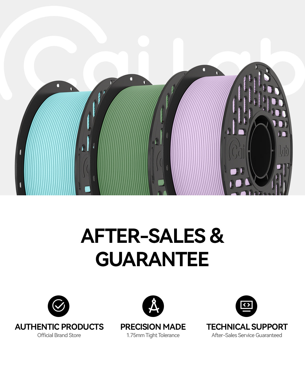 Matte PLA Filament. 1.75mm. 1kg Spool