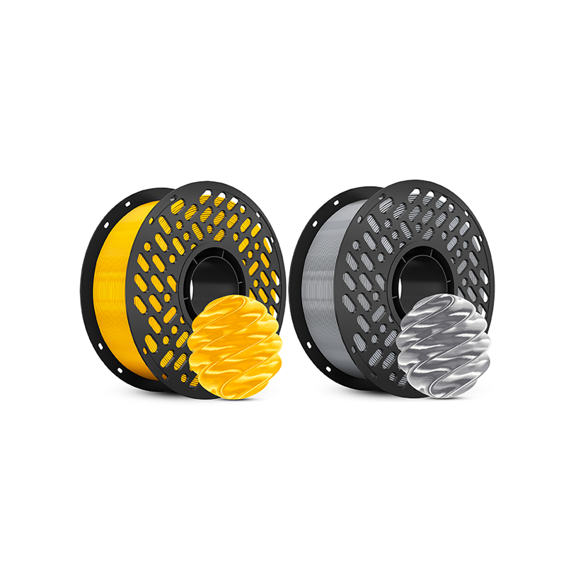 CAILAB | PLA Silk Filaments Combo - Vibrant Color Set for 3D Printing