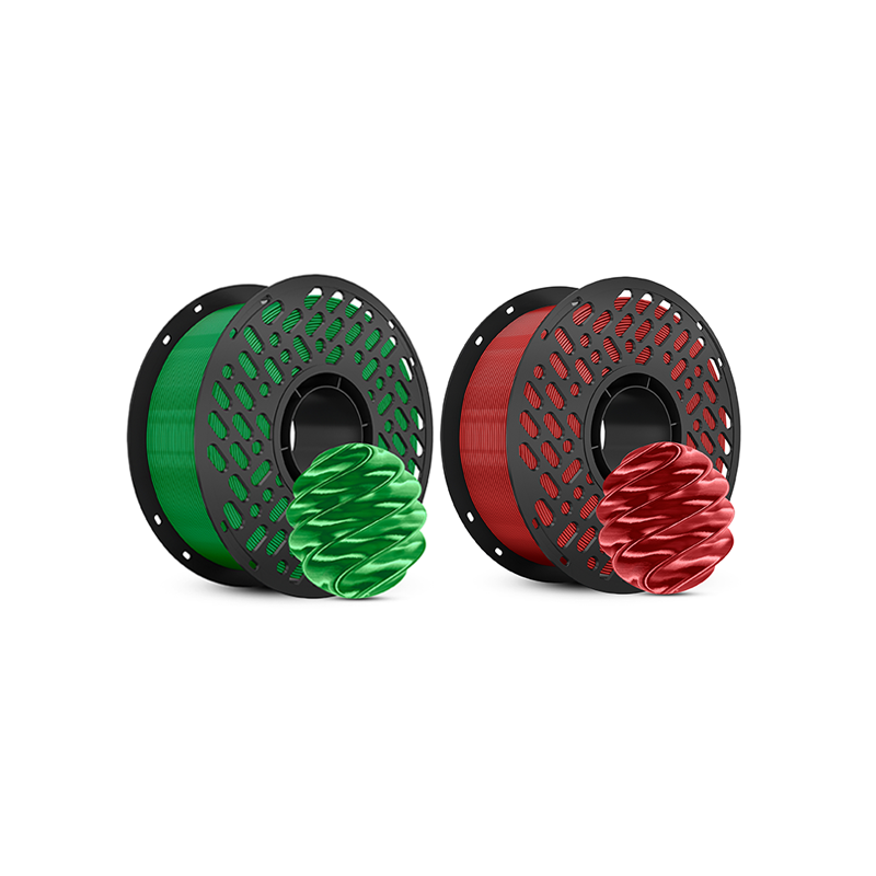 CAILAB | PLA Silk Filaments Combo - Vibrant Color Set for 3D Printing