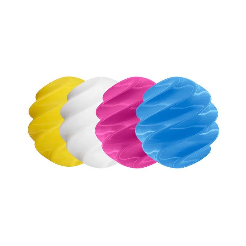 CAILAB | CMYK 3D Printing Filaments Set - White. Cyan. Magenta. Yellow