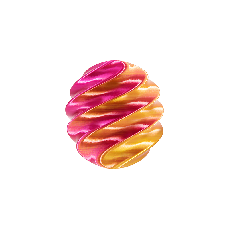 Multicolor Color PLA Silk Filament. 1.75mm. 1kg Spool