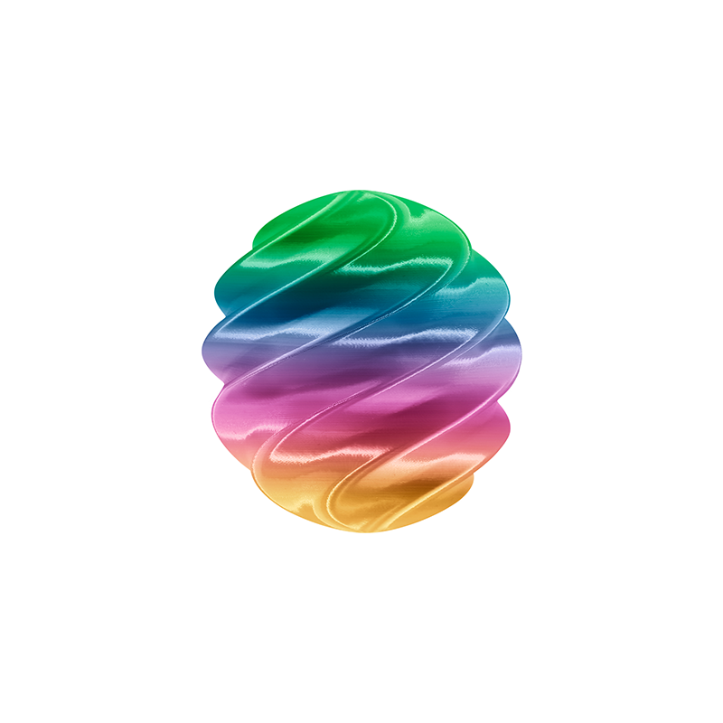 Rainbow shift PLA Filament
