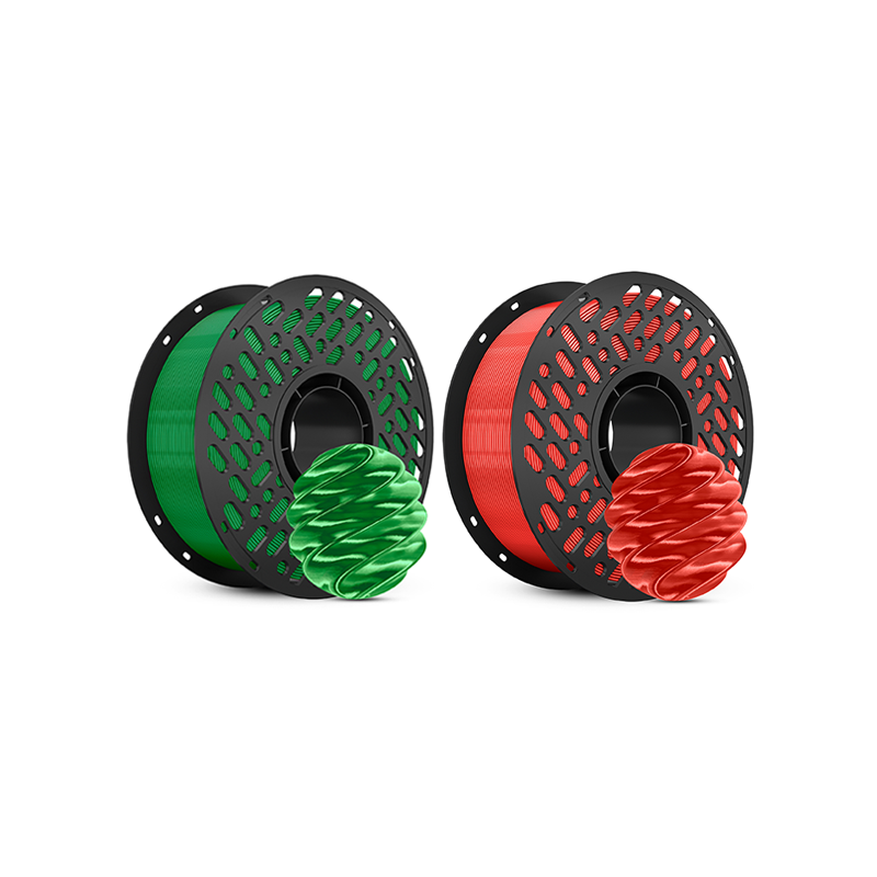 CAILAB | PLA Silk Filaments Combo - Vibrant Color Set for 3D Printing
