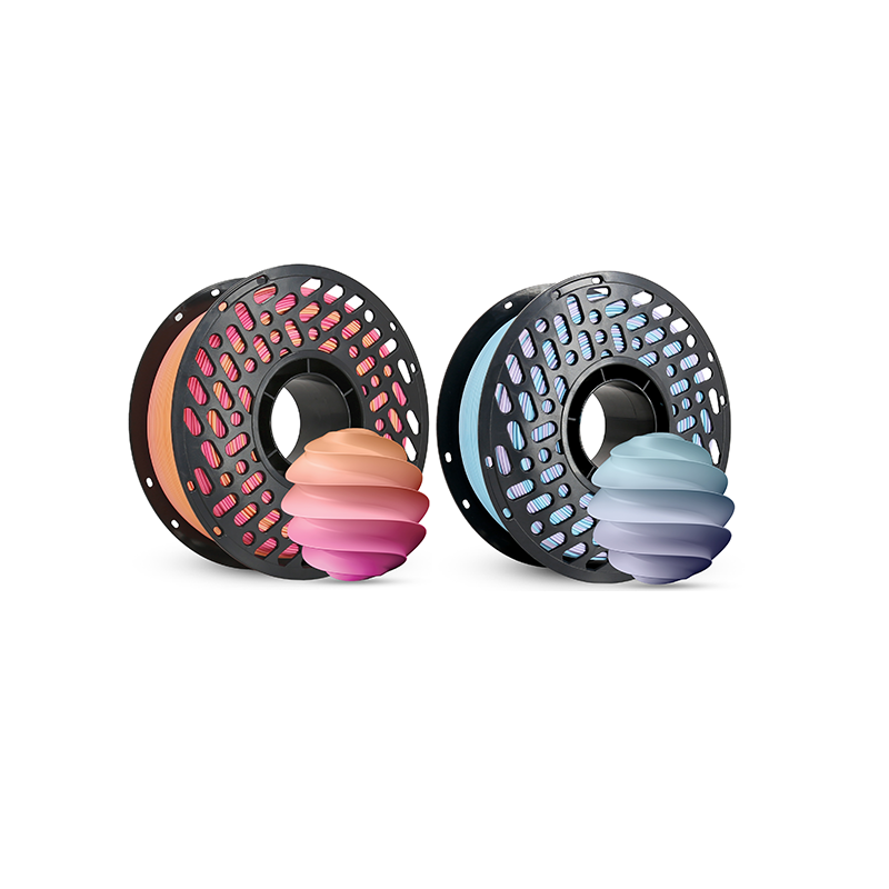 CAILAB | PLA Rainbow Filaments Combo - Multi-Color Set for 3D Printing