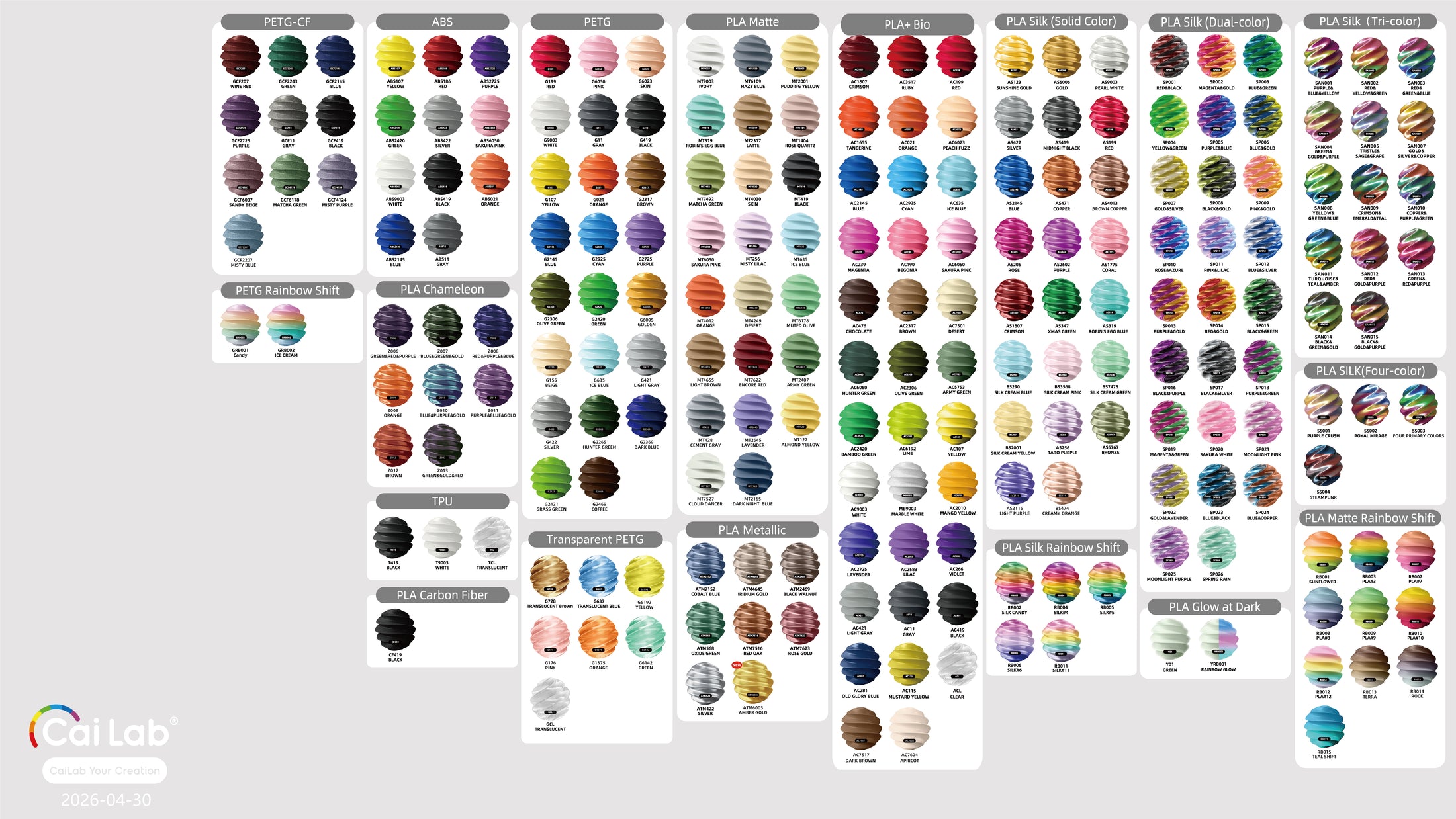Complete Color Collection