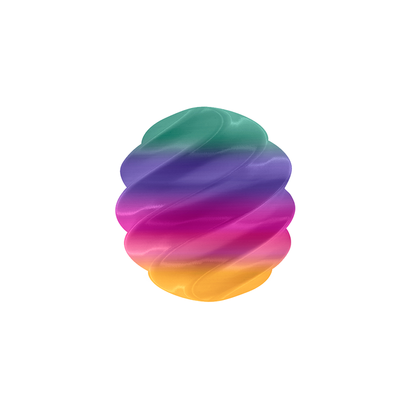 Rainbow shift PLA Filament